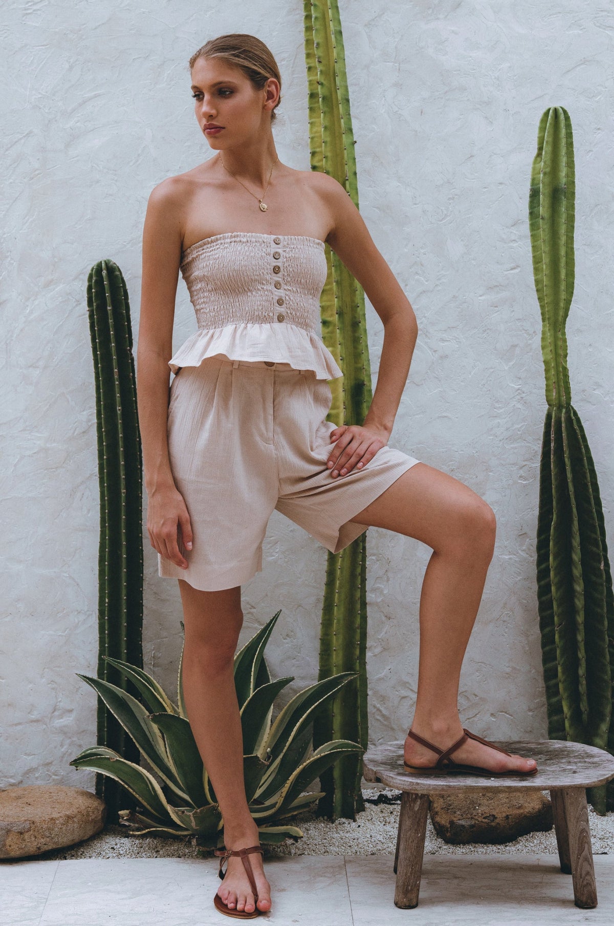 Mykonos Linen Shorts (Sale)