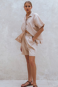 Mykonos Linen Shorts (Sale)