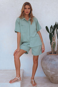 Mykonos Linen Shorts (Sale)