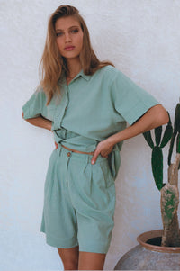 Mykonos Linen Shorts (Sale)