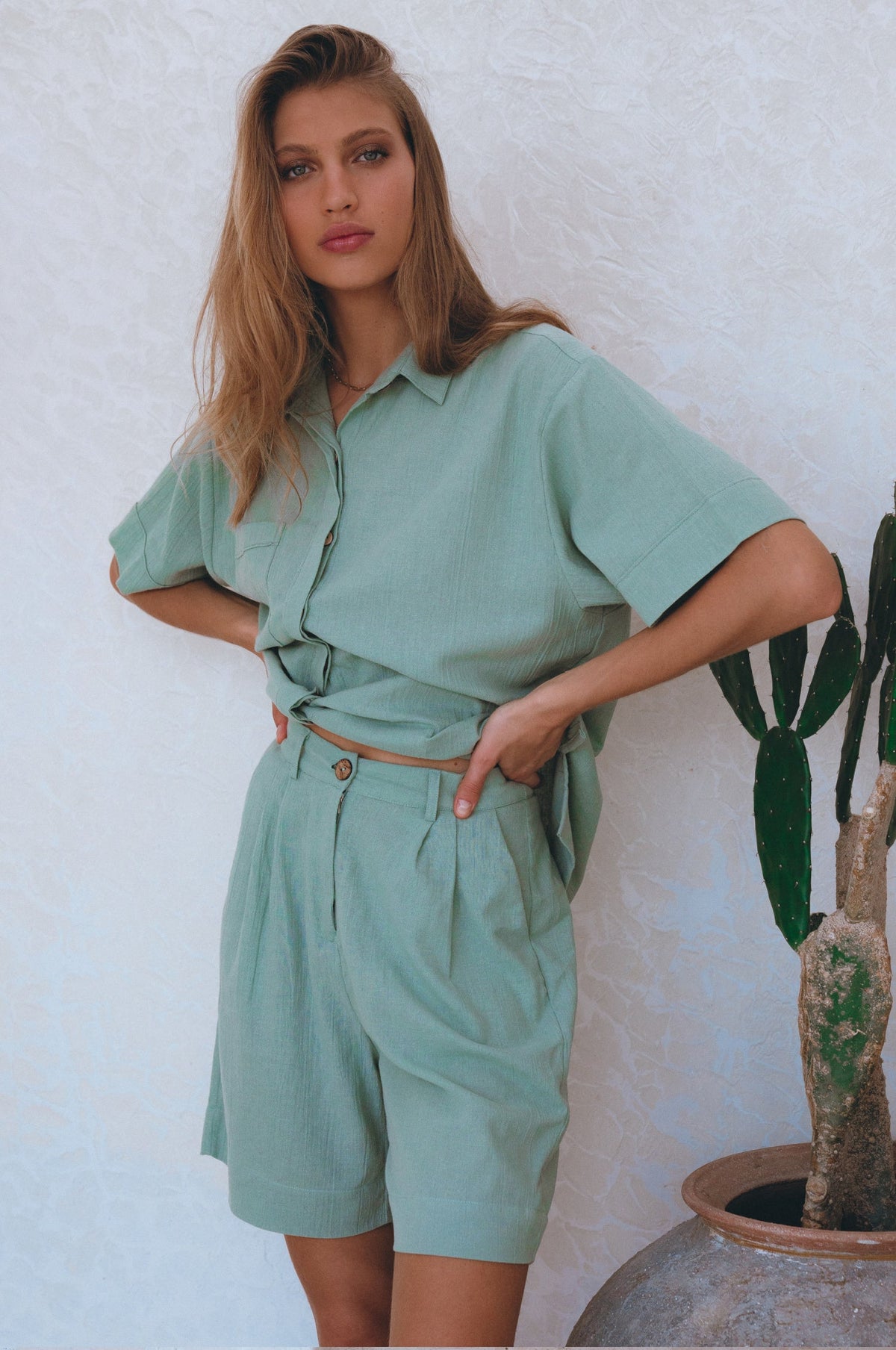 Mykonos Linen Shorts (Sale)