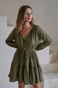 Positano Linen Mini Dress (Sale)