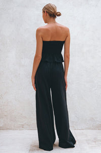 Raya Wide Leg Linen Pants