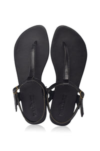 Rosalia T-strap Leather Sandals