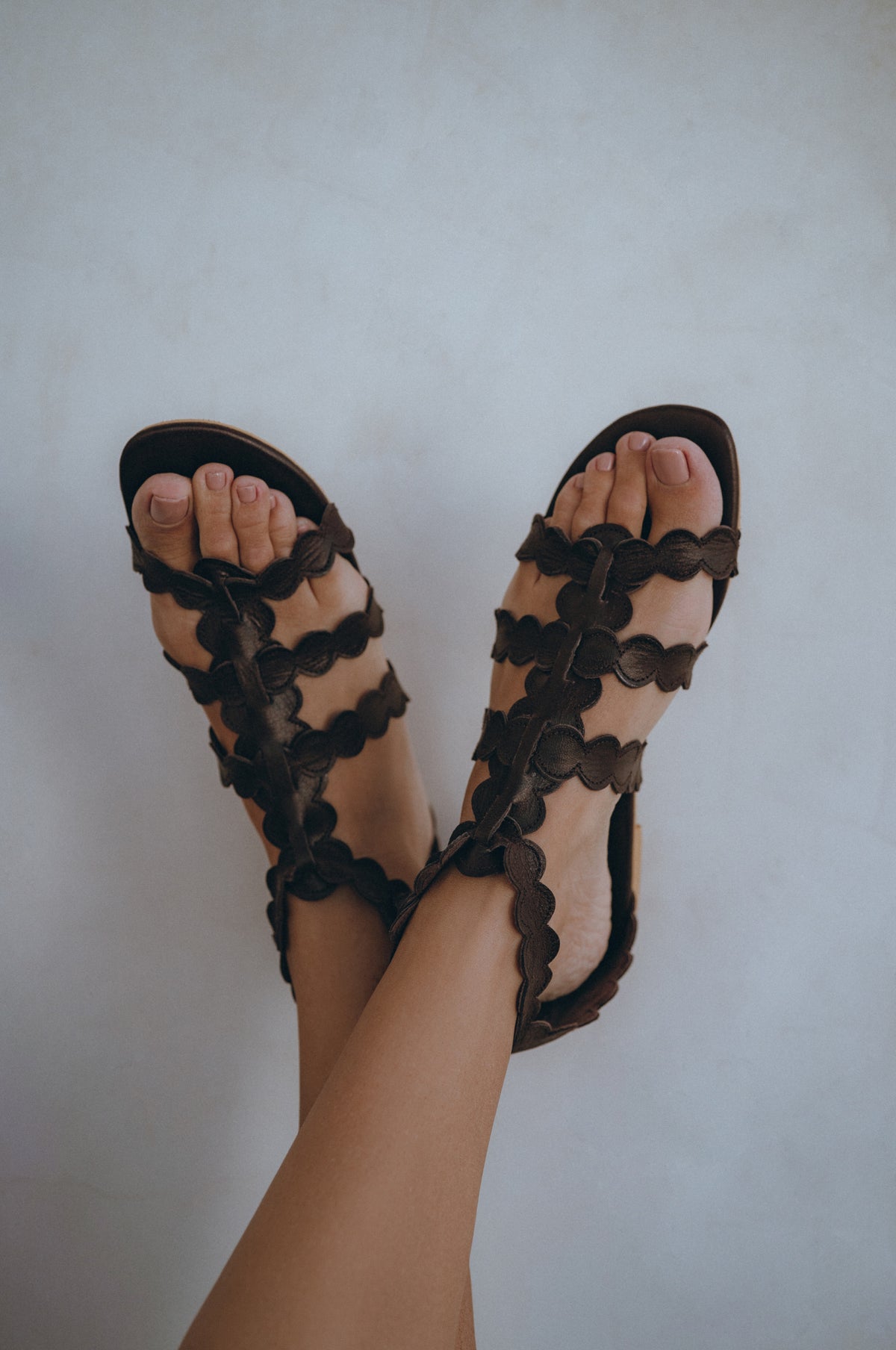 Sol Leather Greek Sandals