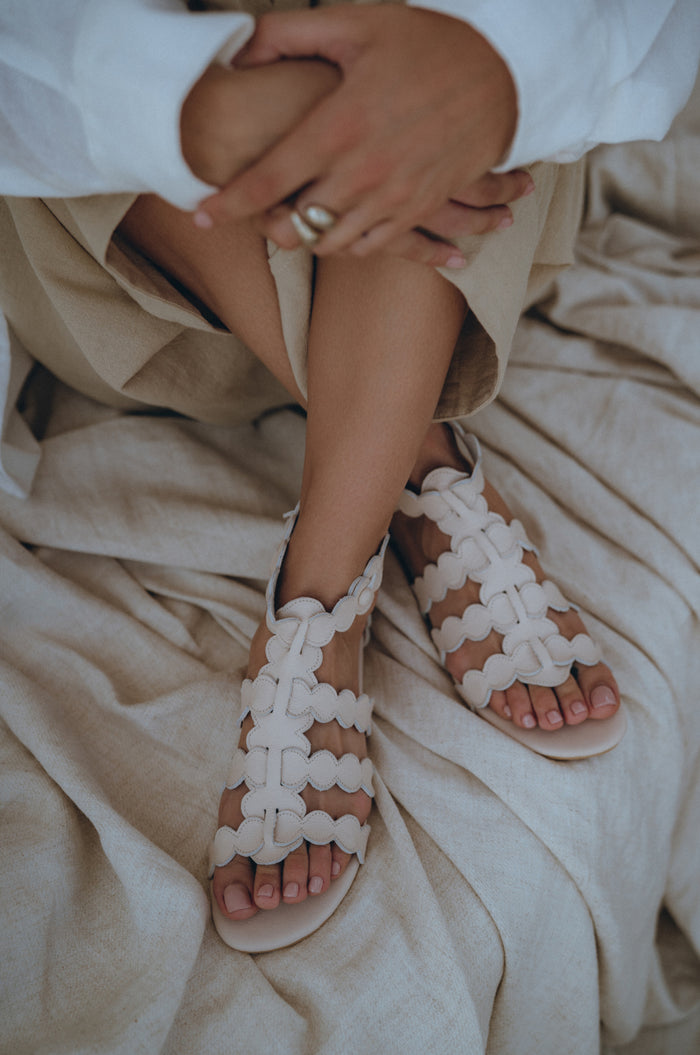 Sol Leather Greek Sandals