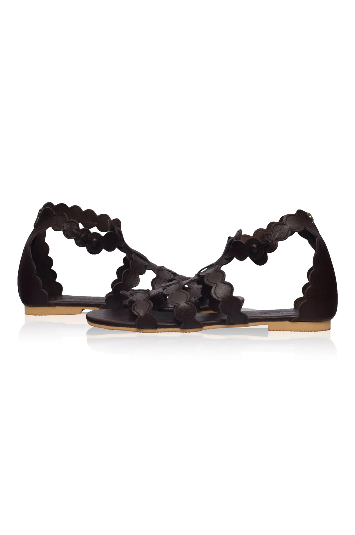 Sol Leather Greek Sandals