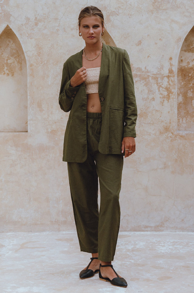 
                  
                    Akira Linen Pants
                  
                