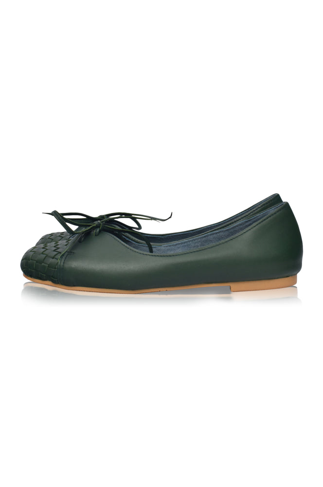 
                  
                    Alexandra Woven Leather Flats (Sz. 4, 5 & 8.5)
                  
                