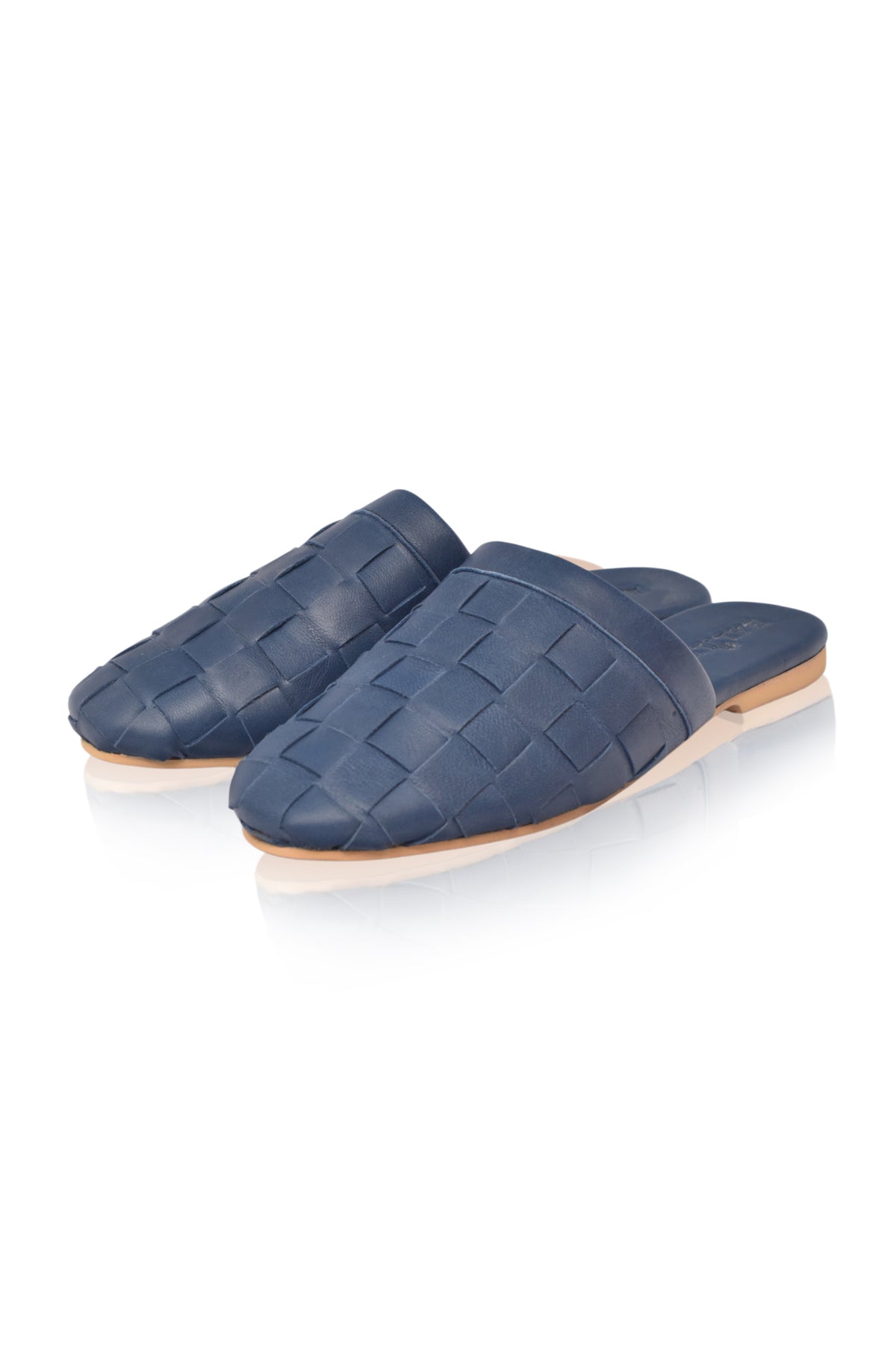 Clementine Leather Slides (Sz. 8)