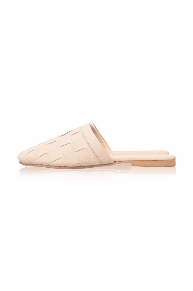 
                  
                    Clementine Leather Slides
                  
                