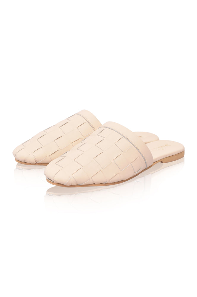 
                  
                    Clementine Leather Slides
                  
                