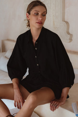 
                  
                    Corsica Linen Shirt
                  
                