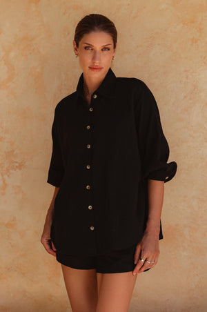 
                  
                    Corsica Linen Shirt
                  
                