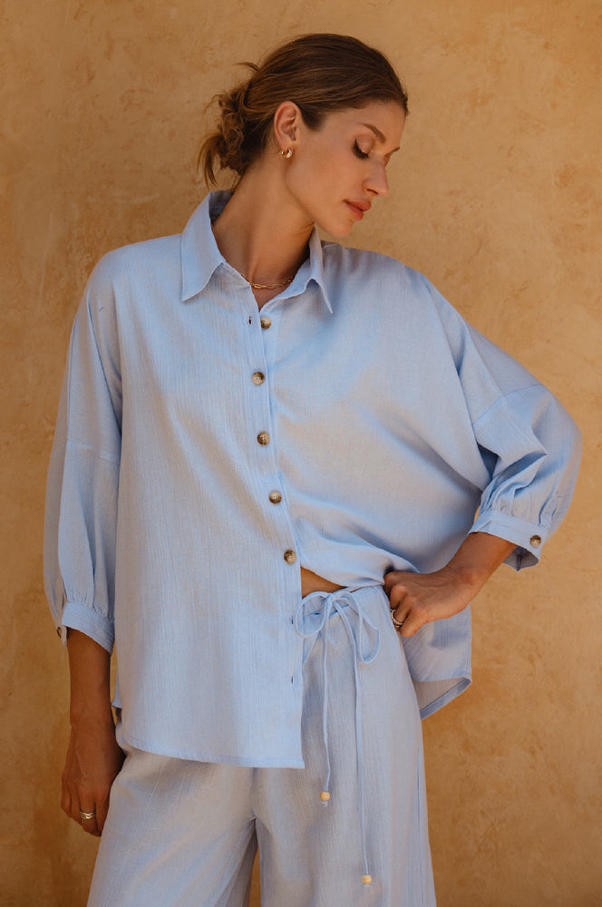 
                  
                    Corsica Linen Shirt
                  
                