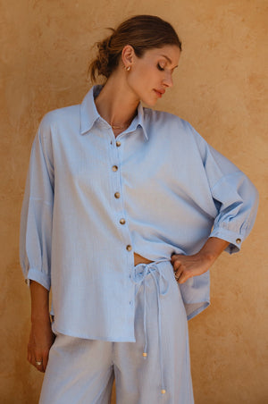 
                  
                    Corsica Linen Shirt
                  
                