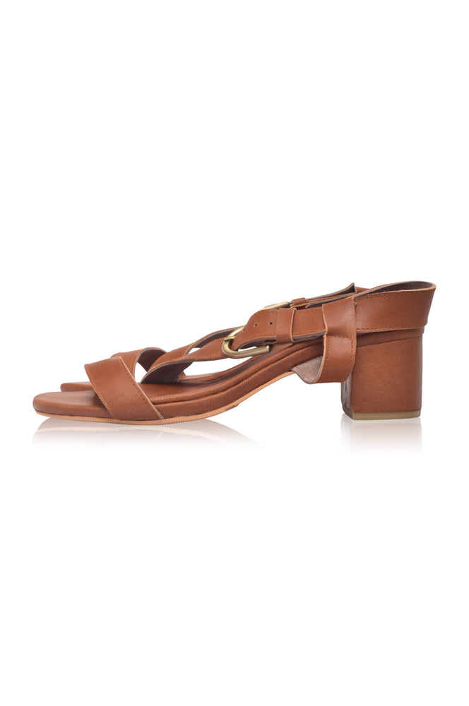 
                  
                    Deia Leather Sandals
                  
                