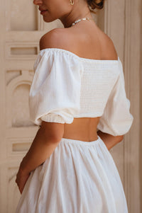 Esme Linen Midi Dress