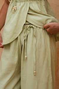 Hema Wrap Linen Pants