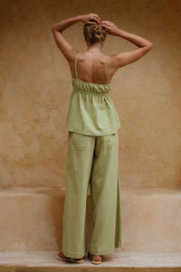 Hema Wrap Linen Pants