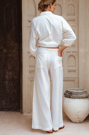 
                  
                    Hema Wrap Linen Pants
                  
                