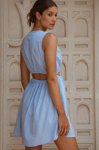 Inez Linen Mini Dress