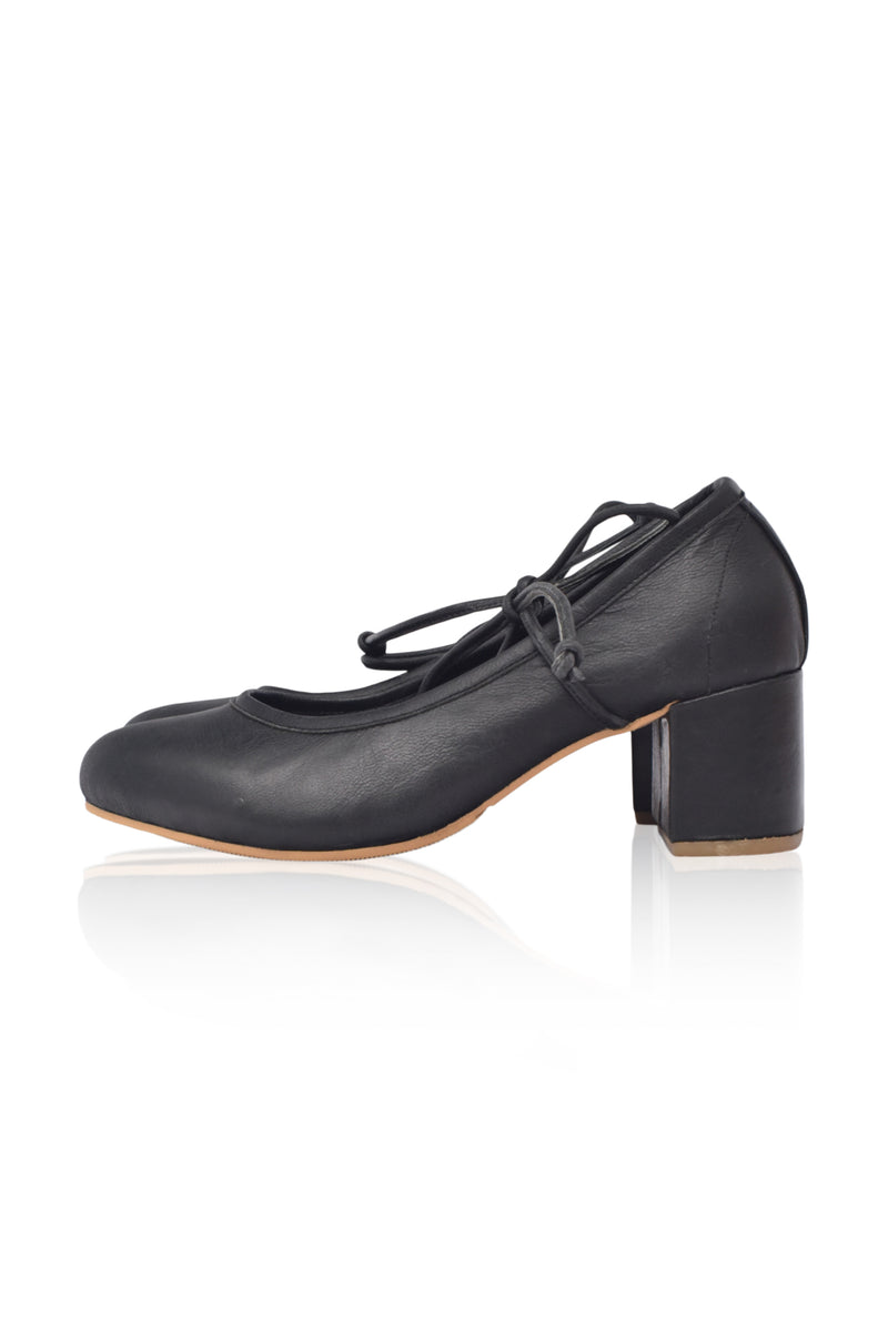 Jules Leather Heels