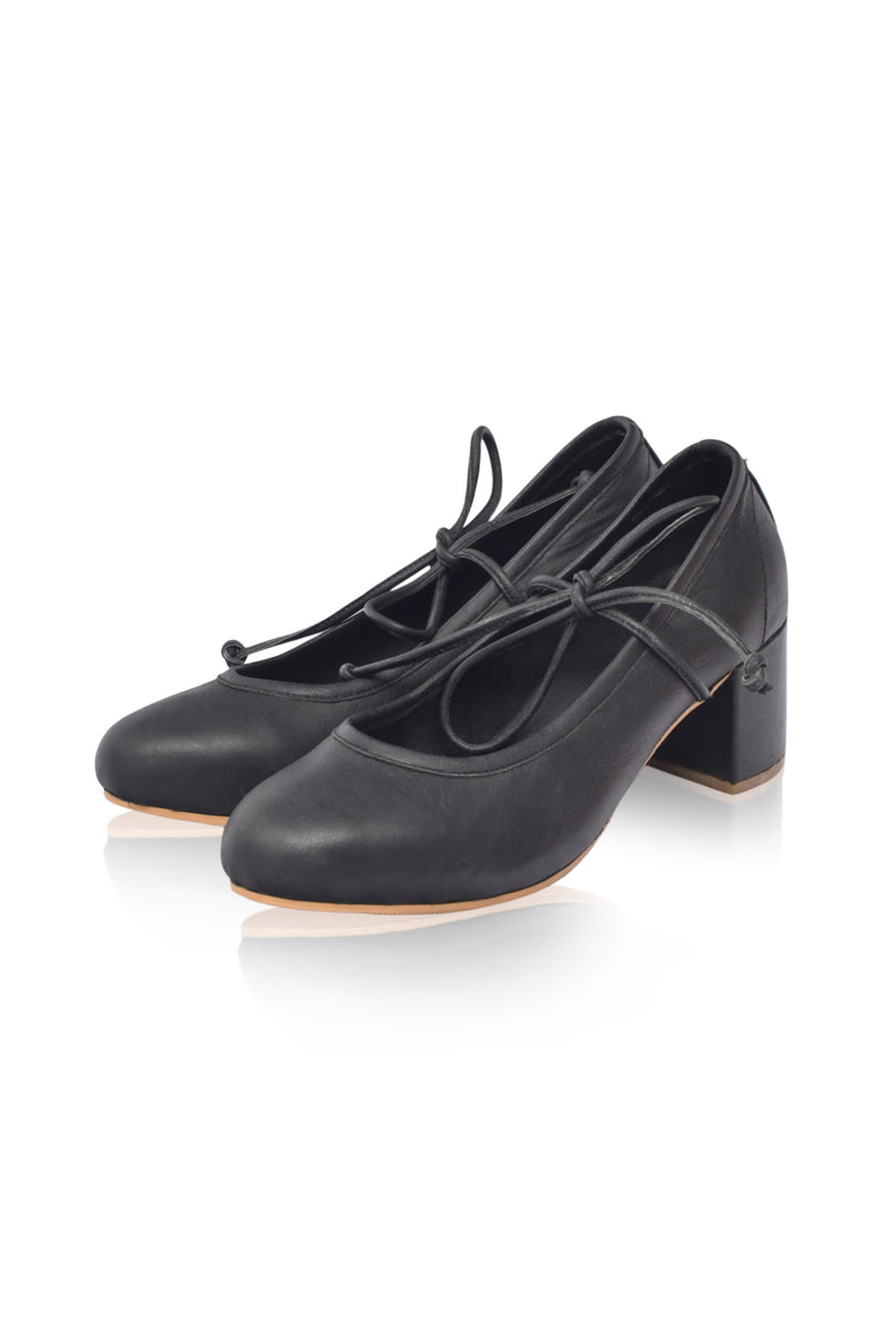 Jules Leather Heels