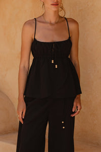 Layla Linen Top
