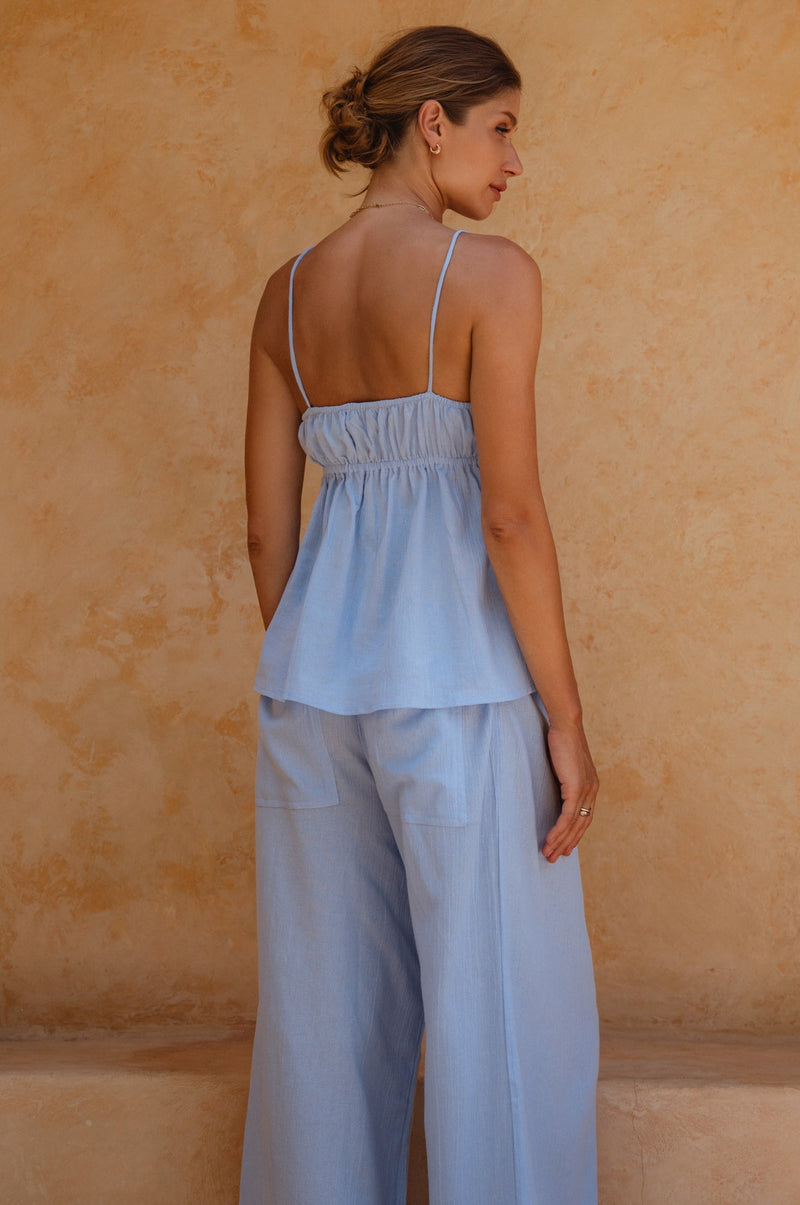 Layla Linen Top