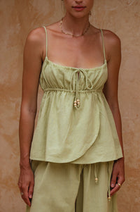 Layla Linen Top