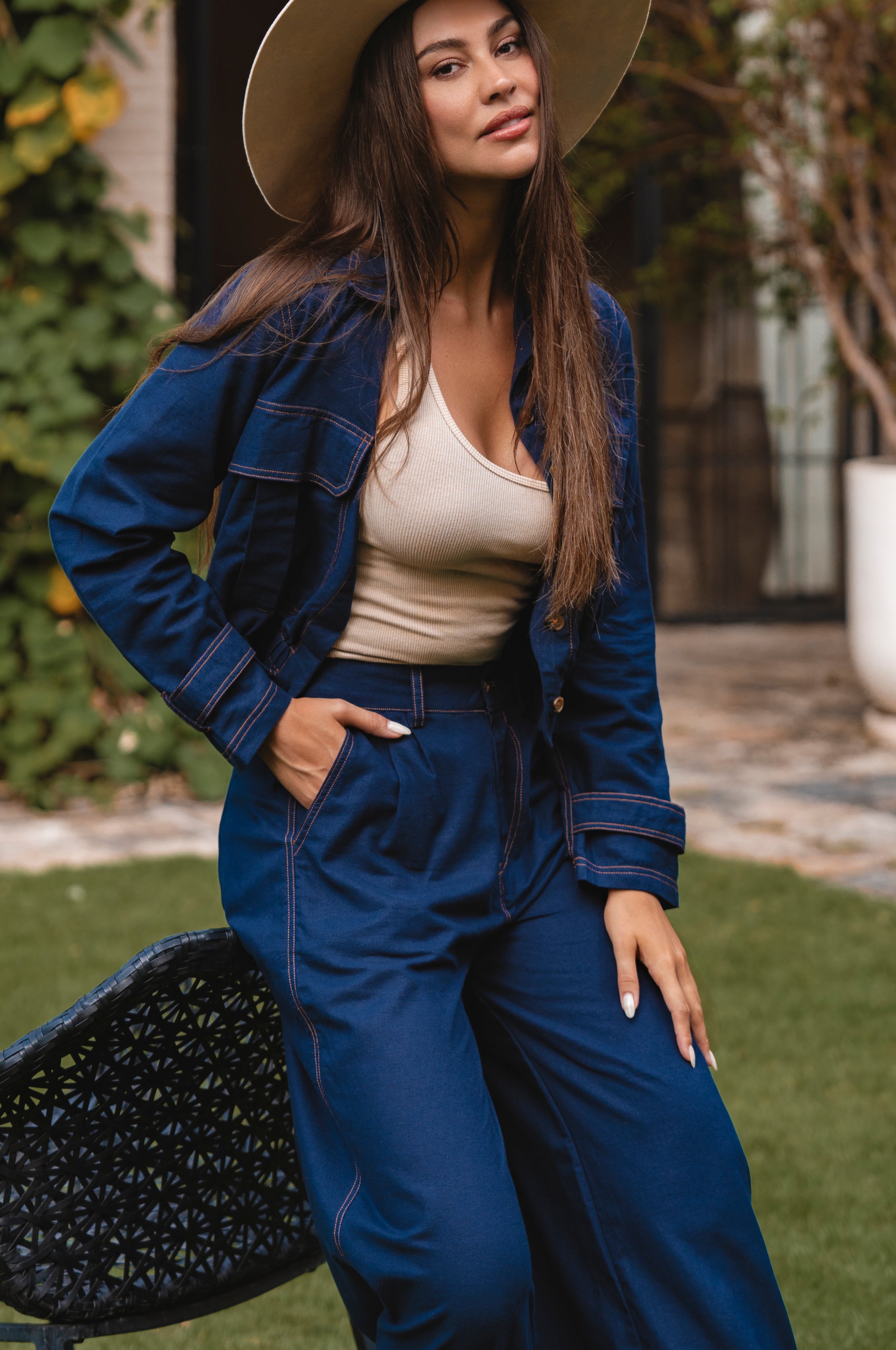 Orion. Handcrafted Wide Leg Fall Winter Linen Pants – Bali Lane