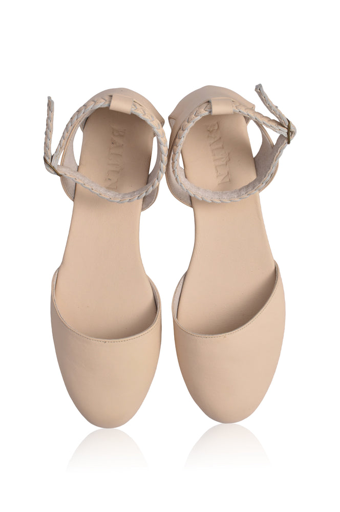 
                  
                    Paris Leather Ballet Flats (Sz. 4 - 12)
                  
                
