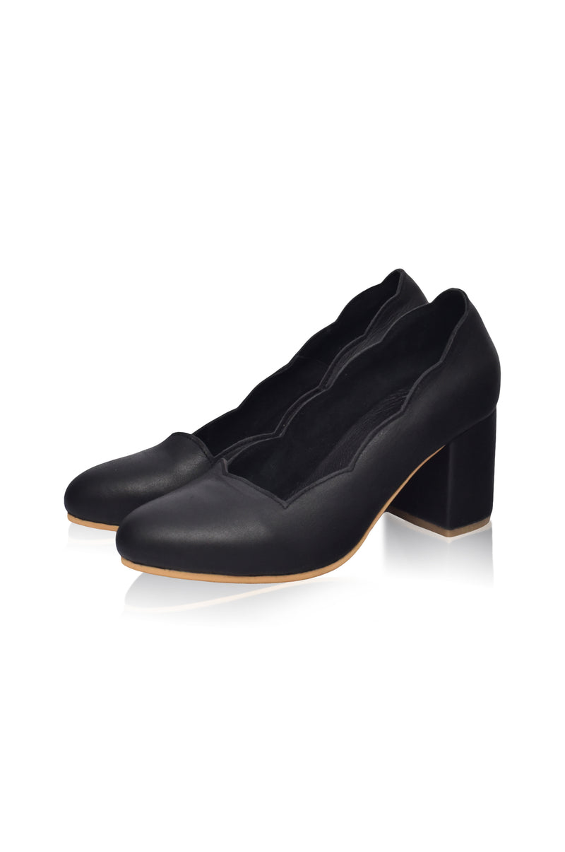 Alia Classic Leather Heels