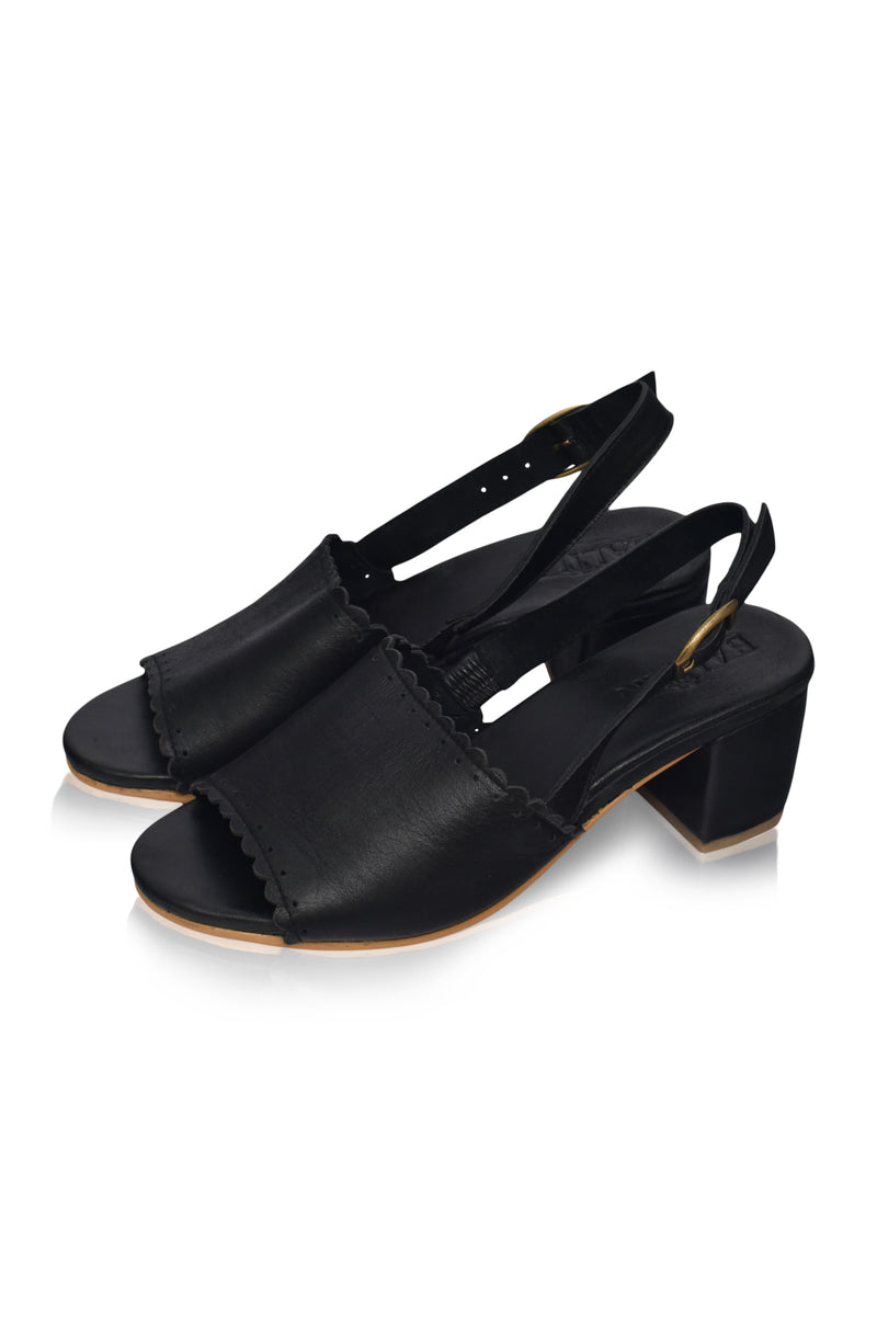 Amber Low Heel Sandals