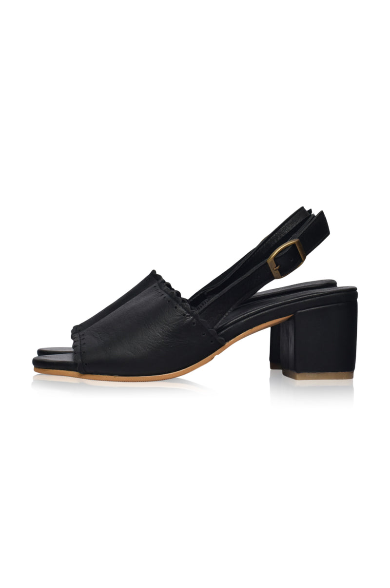 Amber Low Heel Sandals