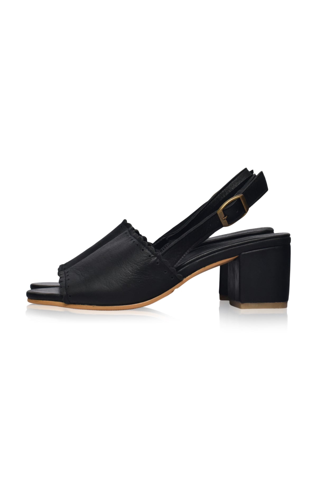 Amber Low Heel Sandals