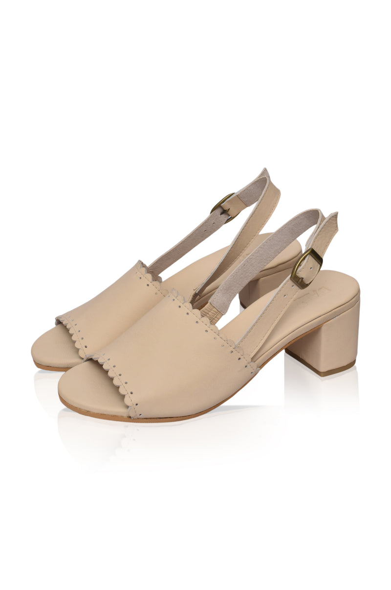 Amber Low Heel Sandals