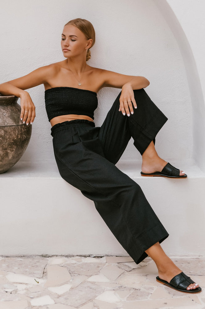 
                  
                    Delhi Linen Pants
                  
                