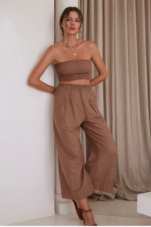 
                  
                    Delhi Linen Pants
                  
                