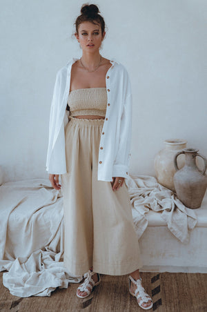 
                  
                    Delhi Linen Pants
                  
                