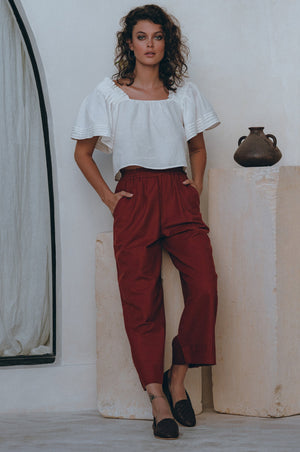 
                  
                    Delhi Linen Pants
                  
                