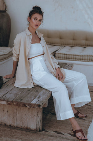 
                  
                    Delhi Linen Pants
                  
                