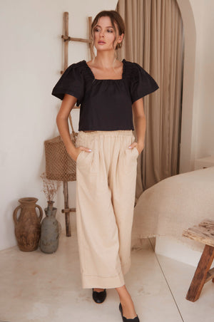 
                  
                    Estelle Linen Top
                  
                