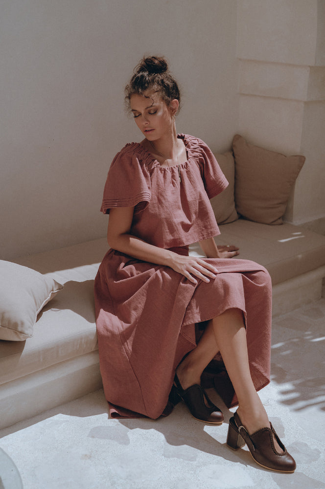 
                  
                    Estelle Linen Top
                  
                