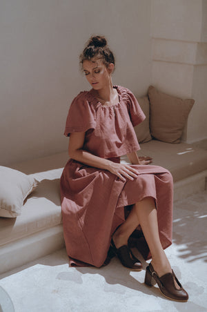 
                  
                    Estelle Linen Top
                  
                