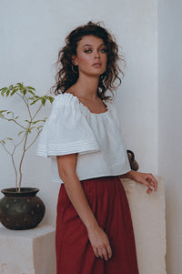 Estelle Linen Top (Sale)