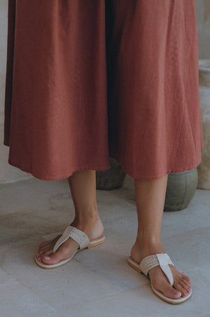 
                  
                    Islander Thong Leather Sandals
                  
                