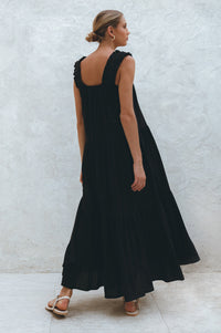La Palma Linen Maxi Dress