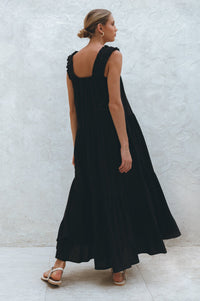 La Palma Linen Maxi Dress